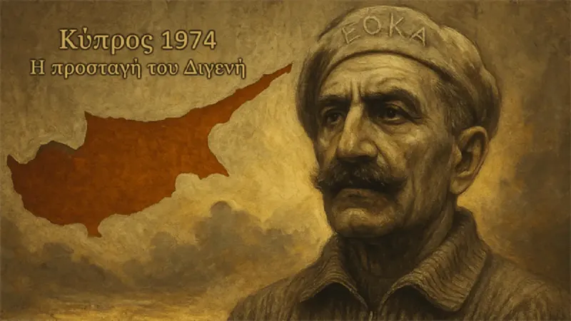 Ένα Ποίημα για την Κύπρο 1974 - Η προσταγή του Διγενή