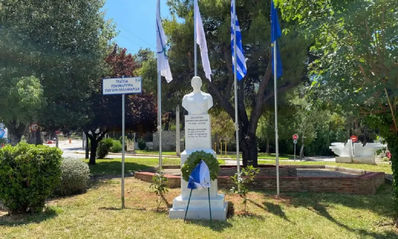 Ευαγόρας Παλληκαρίδης: Από το 2019 υπάρχει πλατεία με το όνομά του στην Αγία Παρασκευή και το 2022 έγιναν τα αποκαλυπτήρια της προτομής του