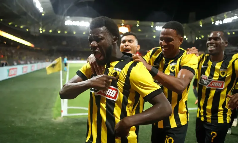 ΑΕΚ - Άντερλεχτ 1-0: Κυρίαρχη η Ένωση, προηγείται με τη βολίδα του Κοϊτά