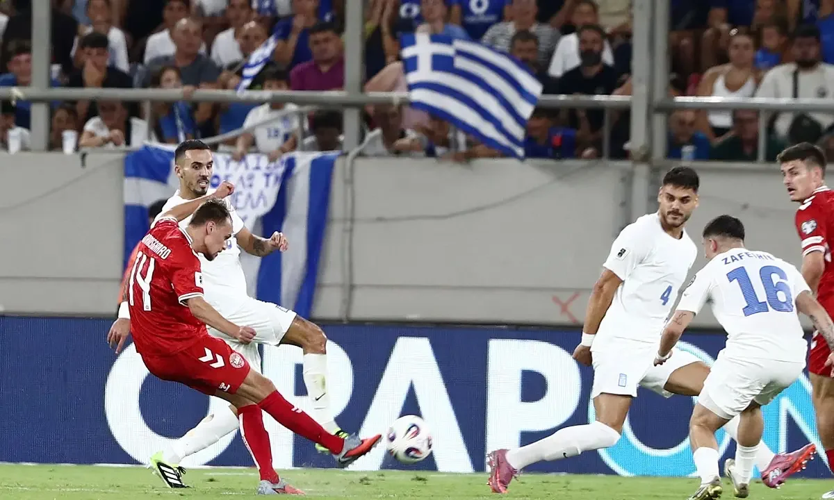 Η Εθνική χάνει ευτυχώς μόνο 0-1 από τη Δανία