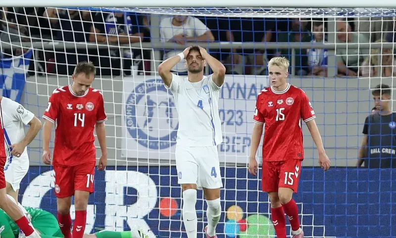 Ελλάδα - Δανία 0-3: Ανώμαλη προσγείωση, ηχηρό χαστούκι και καθαρή ήττα για την Εθνική