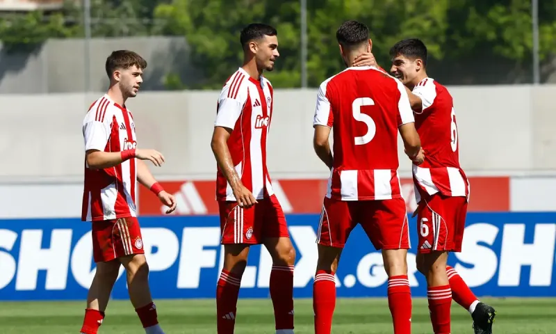 Ολυμπιακός – Πάφος: Καταιγιστικοί με 4-0 οι «ερυθρόλευκοι» στην πρεμιέρα του Youth League!