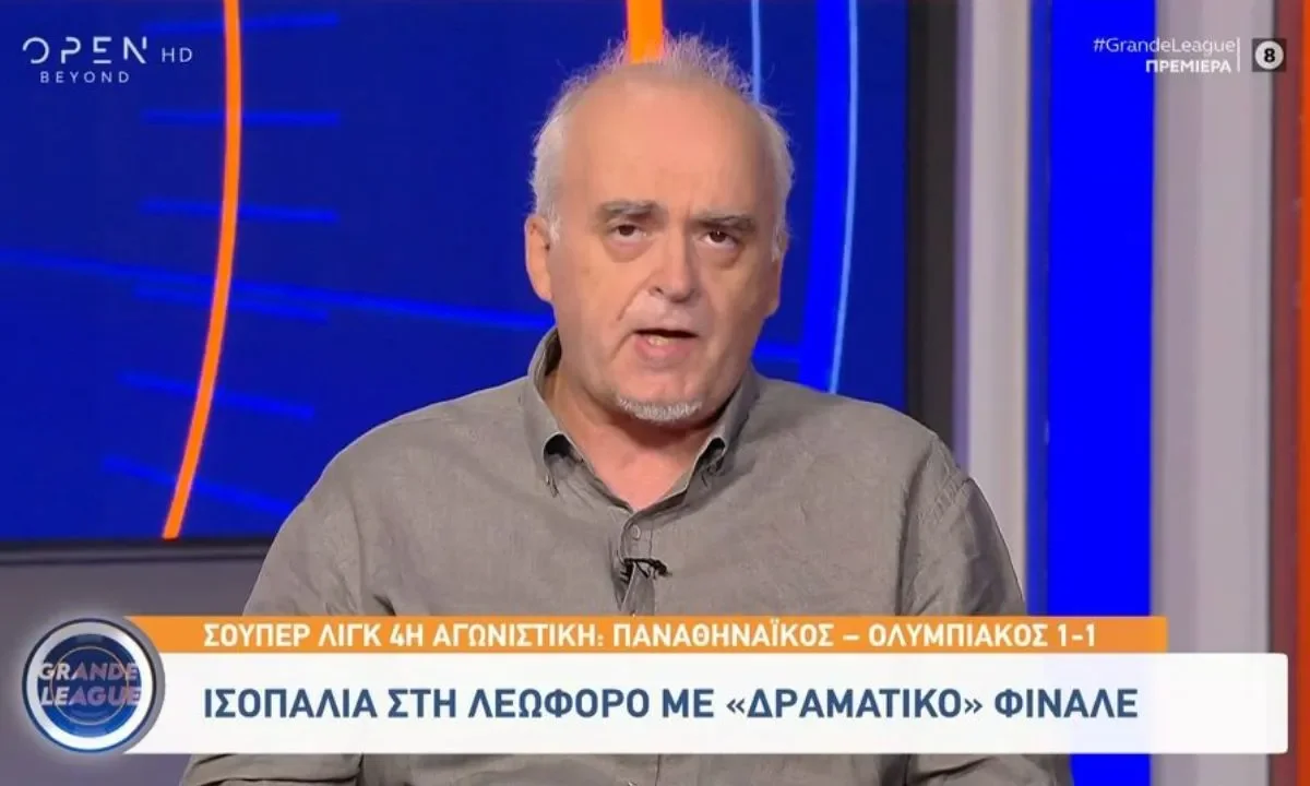 Αδυνατούσε να πιστέψει ο Κώστας Νικολακόπουλος για ποιο λόγο δεν πήρε πέναλτι στη φάση με τον Καμπελά ο Ολυμπιακός