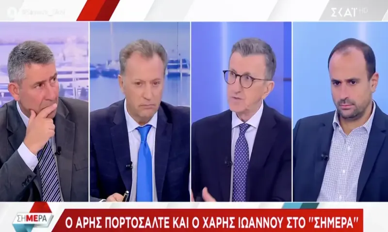 ΣΚΑΪ: Εκτροχιάστηκε πλήρως ο Πορτοσάλτε – Βολές κατά του απεργού πείνας Πάνου Ρούτσι - «Το μνημείο δεν είναι για πονεμένους – Το έκαναν τσαντιρομαχαλά»