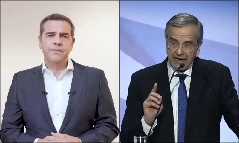 Δημοσκόπηση GPO: Οι 2 πρώην πρωθυπουργοί «απειλούν» το Μαξίμου – Το 20,2% των πολιτών θα ψήφιζε Τσίπρα – Το 8,6% Σαμαρά