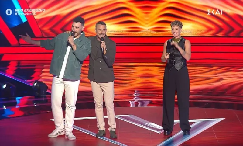 The Voice of Greece – 2,8 εκατομμύρια τηλεθεατές και διπλή πρωτιά για το 8ο επεισόδιο