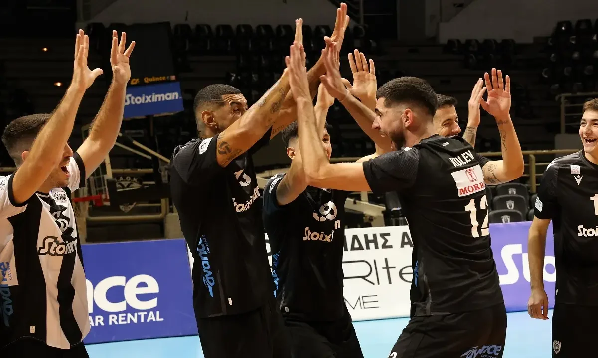 ΠΑΟΚ: Πρεμιέρα με στυλ στη Volley League απέναντι στον Φοίνικα Σύρου