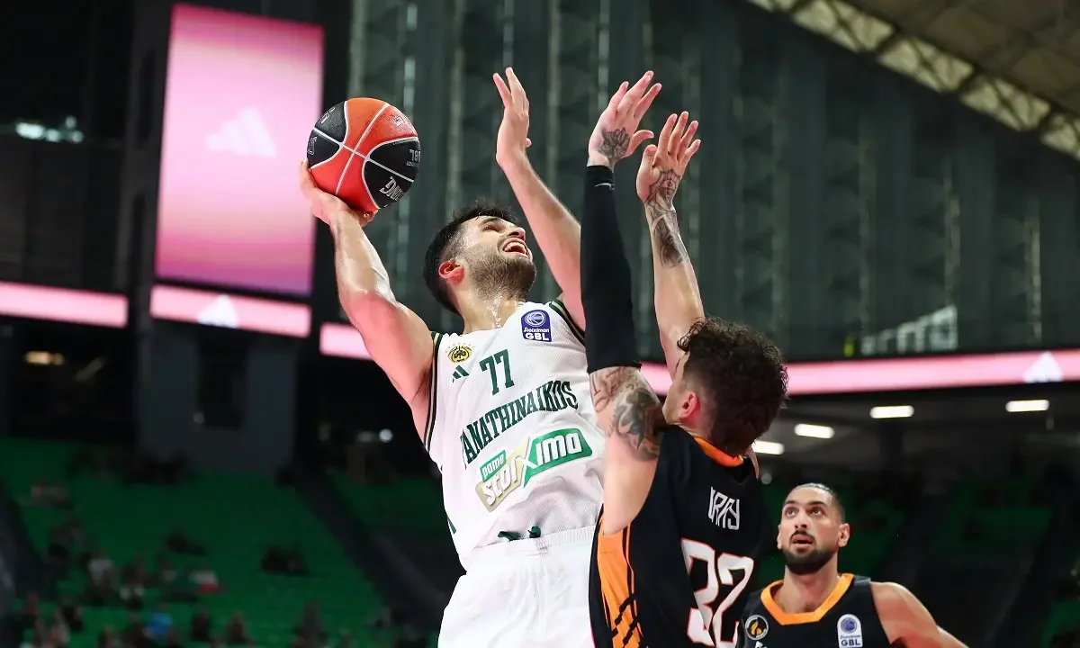 Ο Παναθηναϊκός έστω και σε ματς της Basket League, έβγαλε αντίδραση και διέλυσε τον Προμηθέα με 21 πόντους, τελικό 91-70