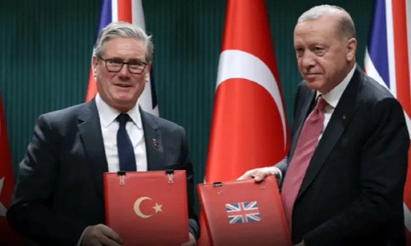 Η Τουρκία αγοράζει 44 Eurofighter με συμφωνία Ερντογάν - Στάρμερ