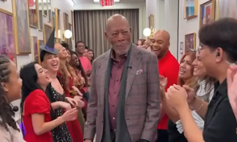 Ανησυχία για τον Morgan Freeman που φάνηκε καταβεβλημένος στην τελευταία του τηλεοπτική εμφάνιση