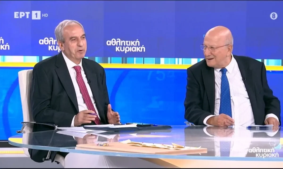 Παρέμβαση την παρέμβαση έκανε ο Παναγιώτης Βαρούχας στο διαιτητικό του σχόλιο για να απαντήσει στον Ραζβάν Λουτσέσκου