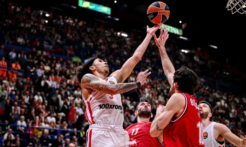 Euroleague – Βαθμολογία: Πού έπεσε ο Ολυμπιακός μετά την ήττα στο Μιλάνο από την Αρμάνι