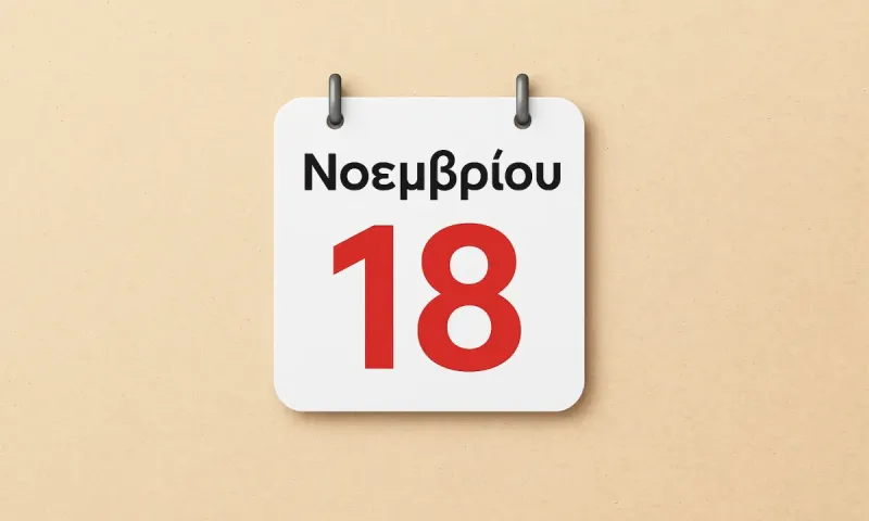 Ποιος γιορτάζει σήμερα 18 Νοεμβρίου – Το εορτολόγιο της ημέρας