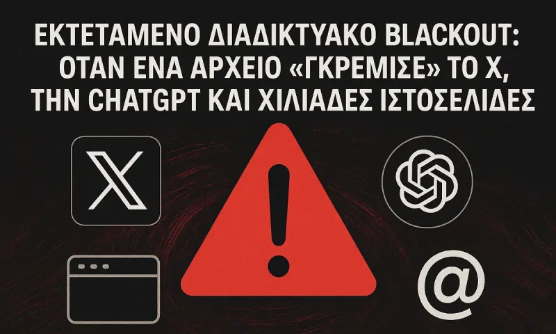 Cloudflare Εrror-Xάος στο Διαδίκτυο
