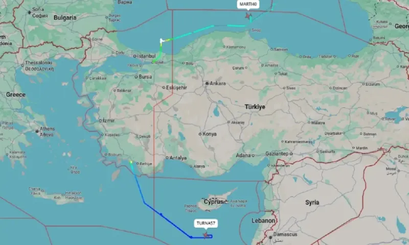 Οι ασυνήθιστες πτήσεις των τουρκικών ATR 72 σε Μεσόγειο και Μαύρη Θάλασσα