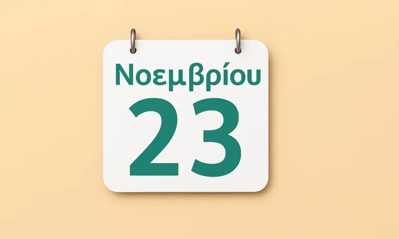 Ποιος γιορτάζει σήμερα 23 Νοεμβρίου – Τα ονόματα που έχουν την ονομαστική τους εορτή