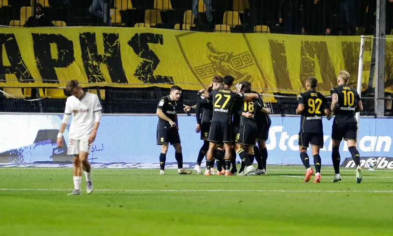 Άρης – ΑΕΛ Novibet 2-1:  Γλίτωσε νέα γκέλα στο 98' κόντρα στην ΑΕΛ των 10 παικτών από το 46'!