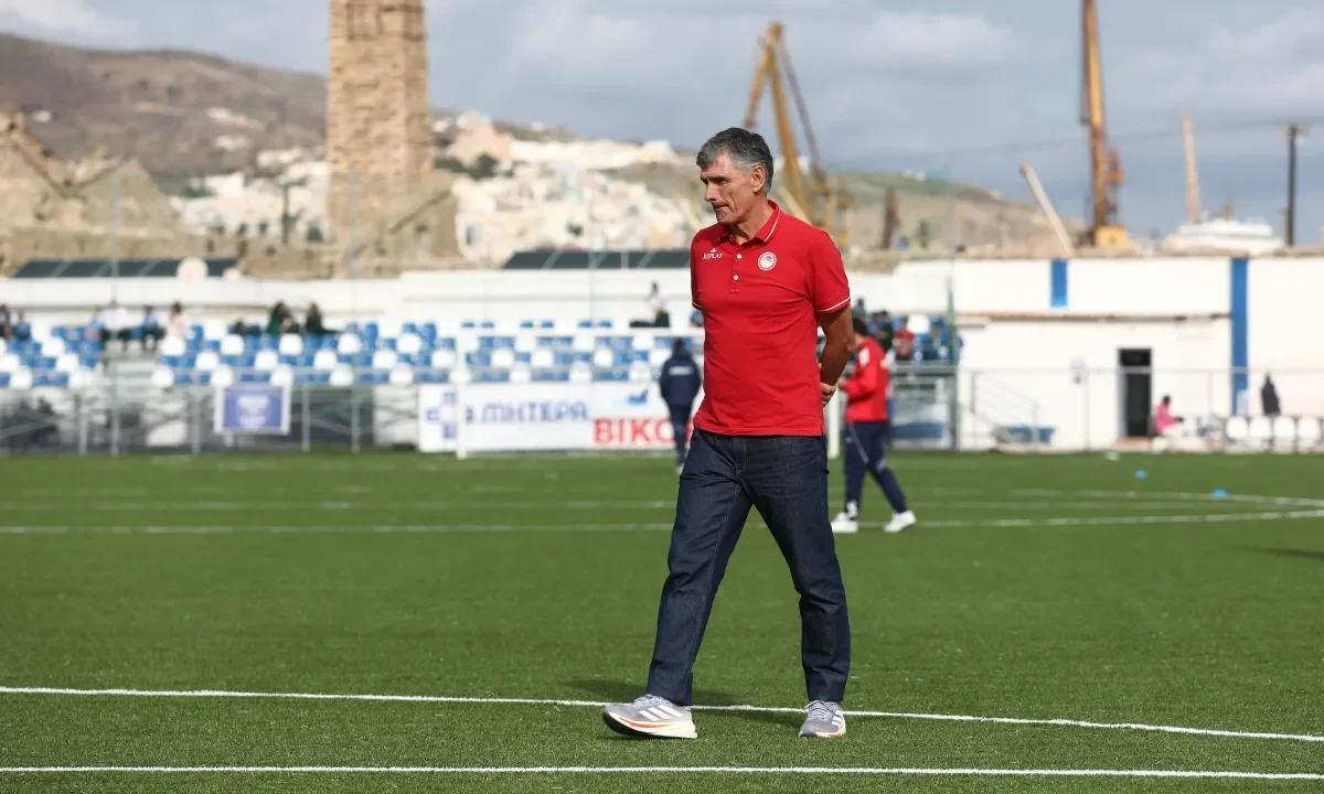 Όπως αναμενόταν ο Χοσέ Λουίς Μεντιλίμπαρ κάνει πολλές αλλαγές στην ενδεκάδα του Ολυμπιακού κόντρα στον Ελλάς Σύρου
