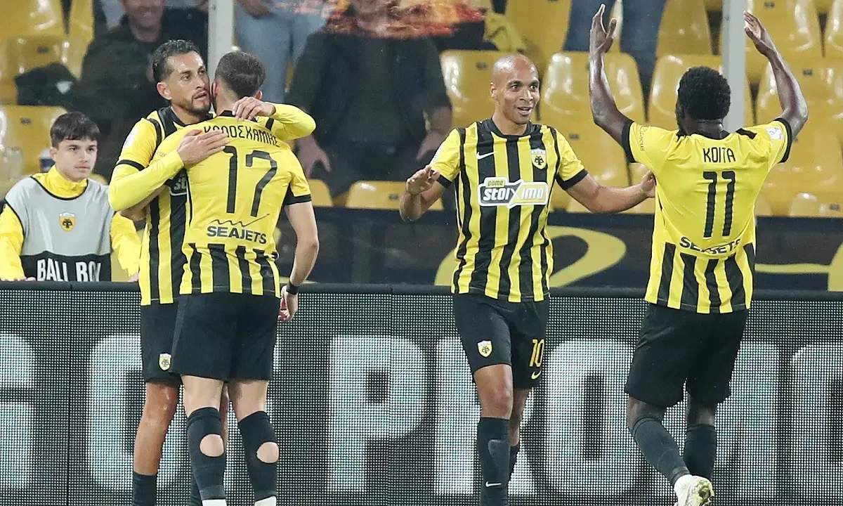 Τελικό ΑΕΚ-ΟΦΗ 2-0, με την Ένωση να κάνει το 4 στα 4 για το Κύπελλο Ελλάδας Betsson και να περιμένει να δει αν θα προκριθεί απευθείας