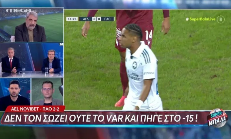 Ξέσπασμα στο MEGA - Δεν σέβονται οι παίκτες τον Παναθηναϊκό