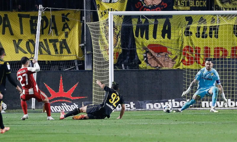 Ολυμπιακός live: 0-0 στο ημίχρονο με τον Άρη και έχει βάλει δύο (2) γκολ στο πρώτο ημίωρο o Ολυμπιακός σε όλο το πρωτάθλημα