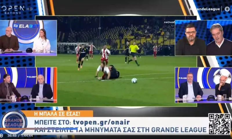 Νικολακόπουλος και Κόλκας έδειξε στο OPEN πως συμμαχία ΠΑΟΚ – Ολυμπιακού δεν υφίσταται πλεόν…