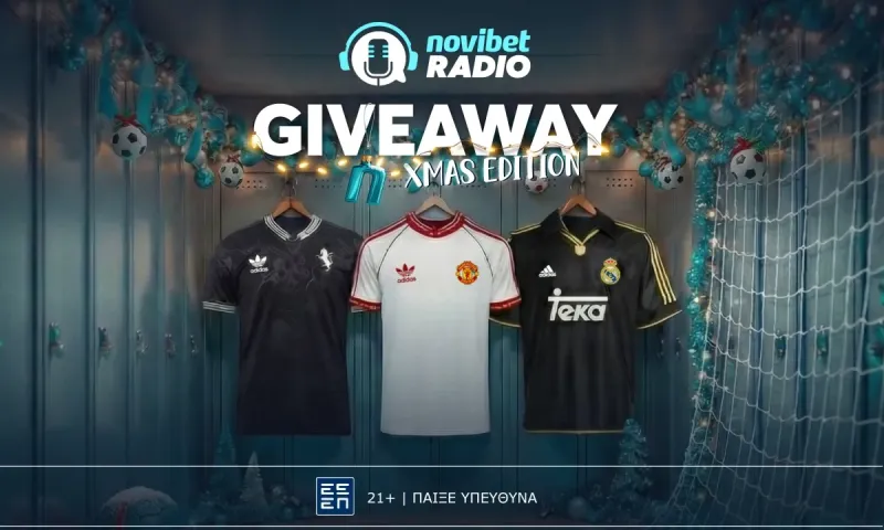 X-MAS GIVEAWAY στο Novibet Radio!