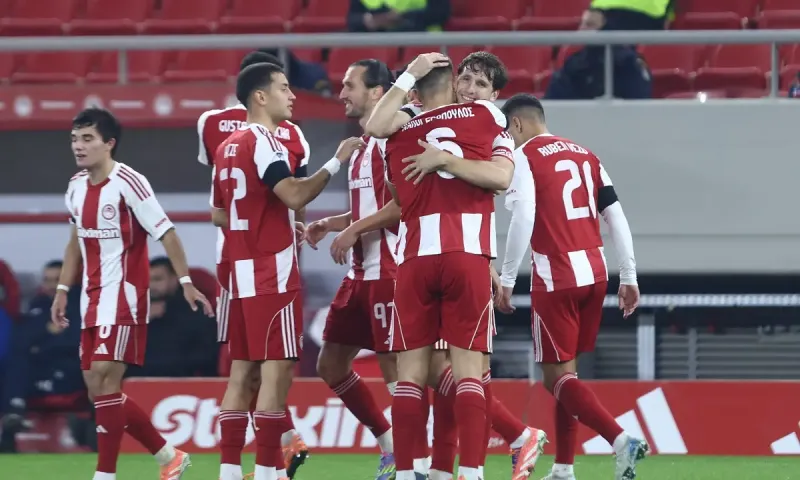Ολυμπιακός-Ηρακλής 6-0: Πολυβόλο ο Ολυμπιακός, διέλυσε τον Ηρακλή και πήρε την 1η θέση στη League Phase