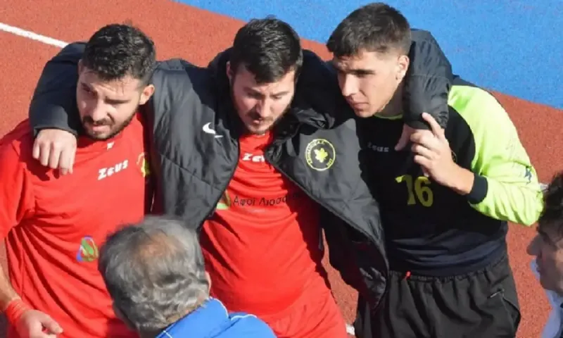 Ρήξη πρόσθιου χιαστού υπέστη ο Κιρτζιαλίδης