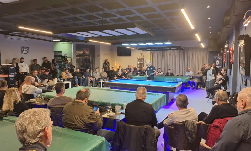 Μπιλιάρδο υψηλού επιπέδου στο επετειακό event των 45 χρόνων του Koralli Billiard Club