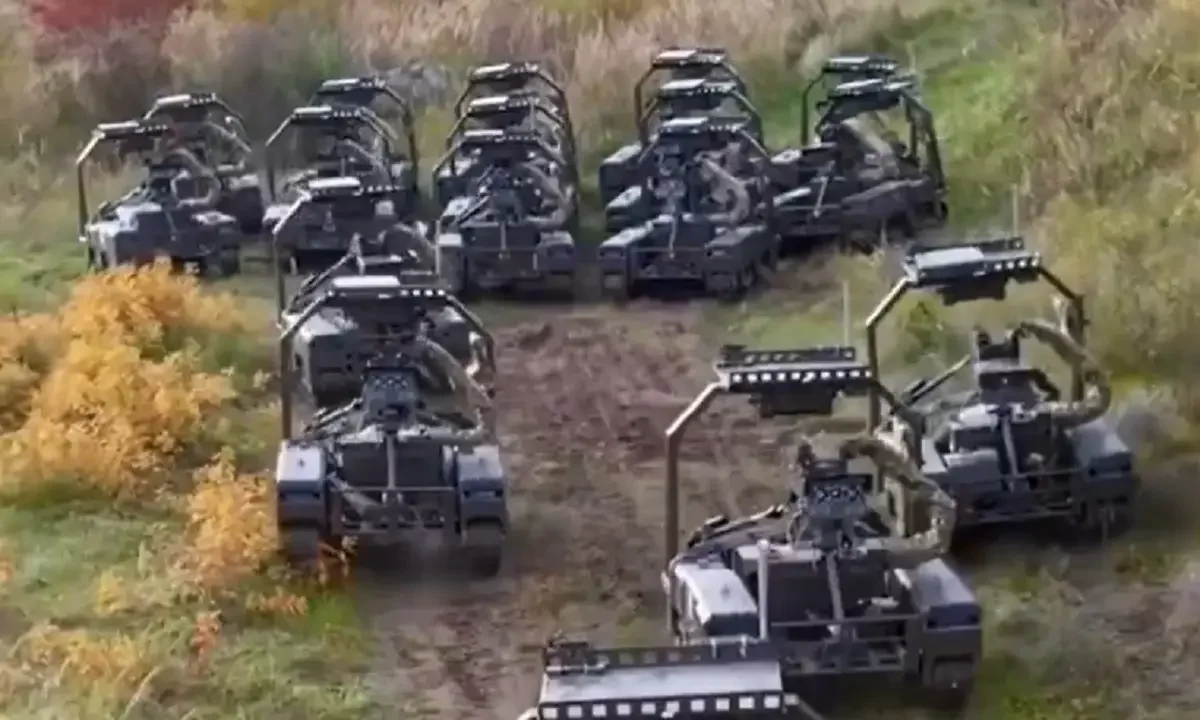 Το οπλισμένο ground drone που αλλάζει τον πόλεμο