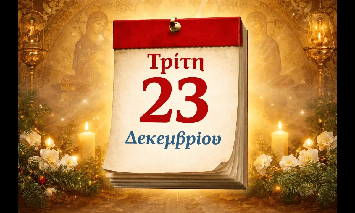 Σήμερα τιμώνται Μάρτυρες και Όσιοι, μαζί με τα Εγκαίνια της Αγίας Σοφίας, υπενθυμίζοντας πίστη, θυσία, ταπείνωση, προσευχή.