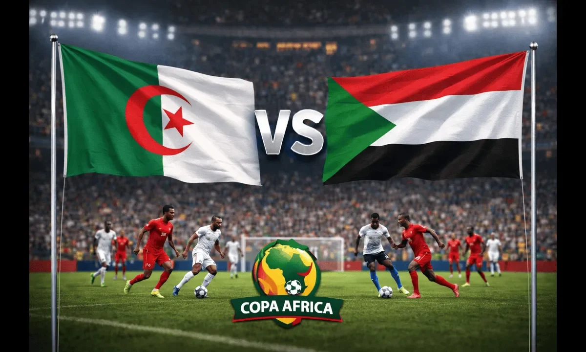 Αλγερία και Σουδάν αναμετρώνται στο Copa Africa, με στόχο τη νίκη, βαθμούς και ισχυρό ξεκίνημα στον όμιλο.