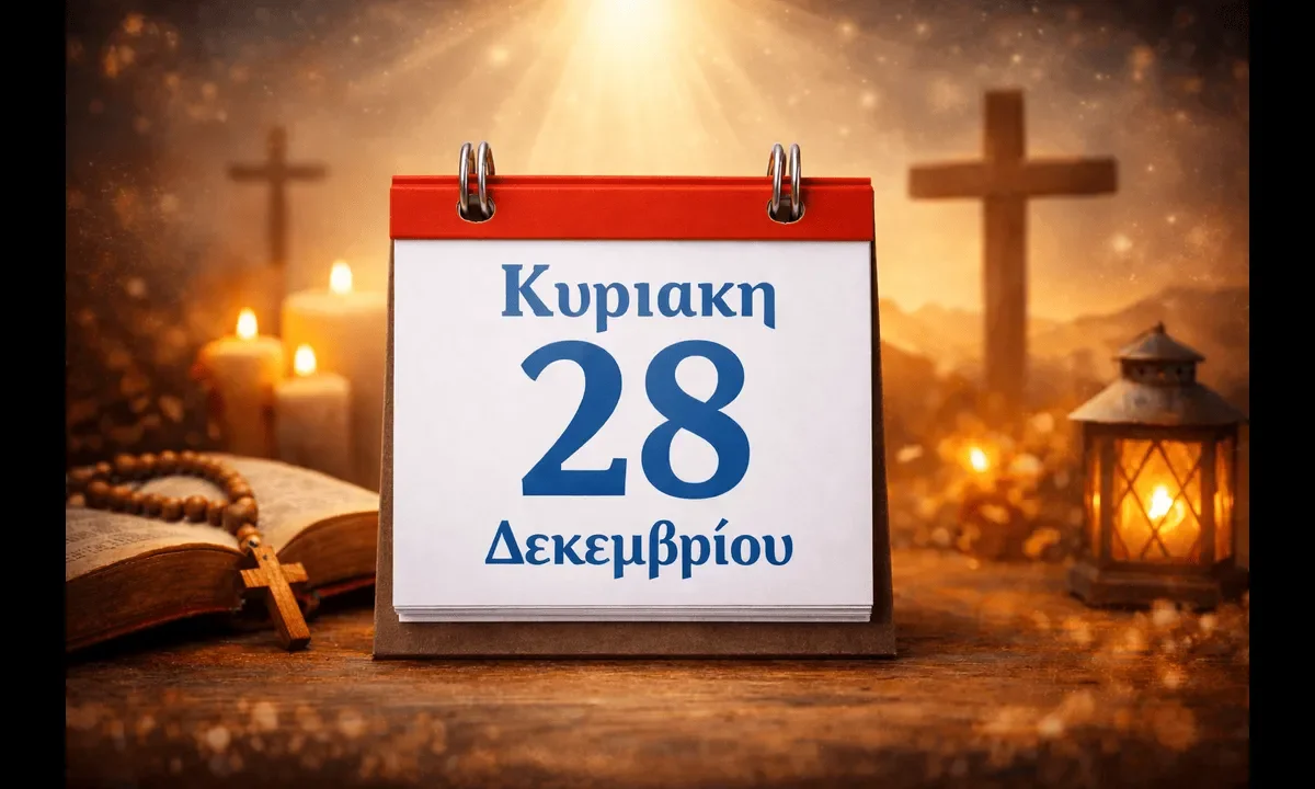 Σήμερα, μετά τη Χριστού Γέννηση, η Εκκλησία τιμά τους Αγίους Δισμυρίους Μάρτυρες, σύμβολα πίστης, θυσίας και αληθινής ομολογίας Χριστού.