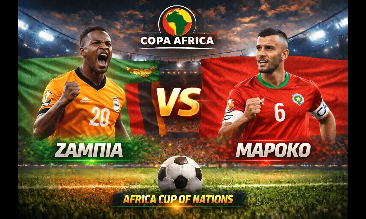 Ζάμπια - Μαρόκο στο Copa Africa, σε ματς υψηλής έντασης, με φόντο νίκη, βαθμούς και κρίσιμη συνέχεια στη διοργάνωση