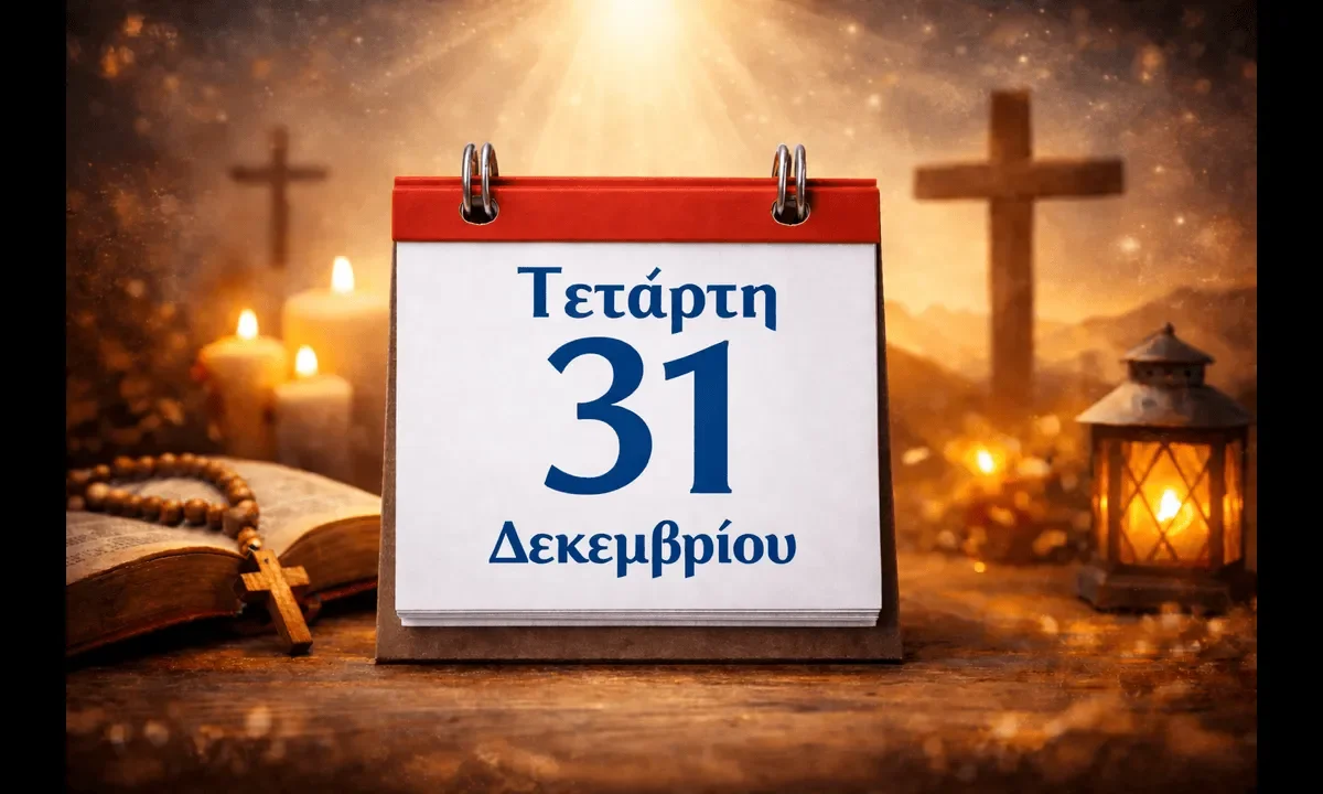 Στο επίκεντρο της ημέρας βρίσκεται η Οσία Μελάνη η Ρωμαία, μορφή που δείχνει πως η πίστη γίνεται επιλογή, προσφορά, θυσία.