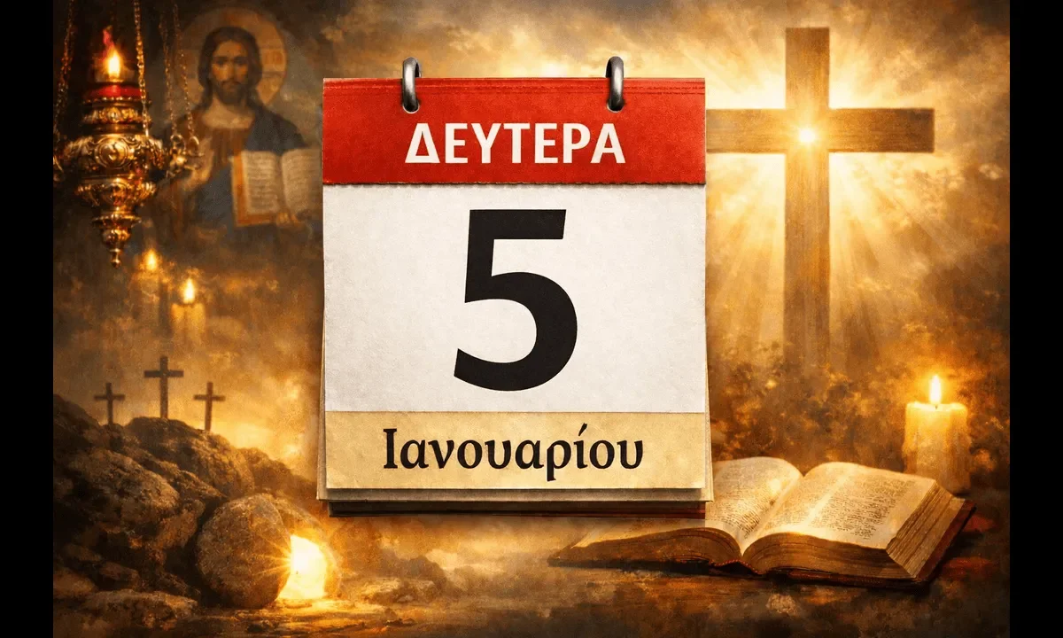 Η Παραμονή των Φώτων φωτίζεται από μάρτυρες και οσίους, που με προσευχή, άσκηση και ομολογία οδηγούν στον αγιασμό.