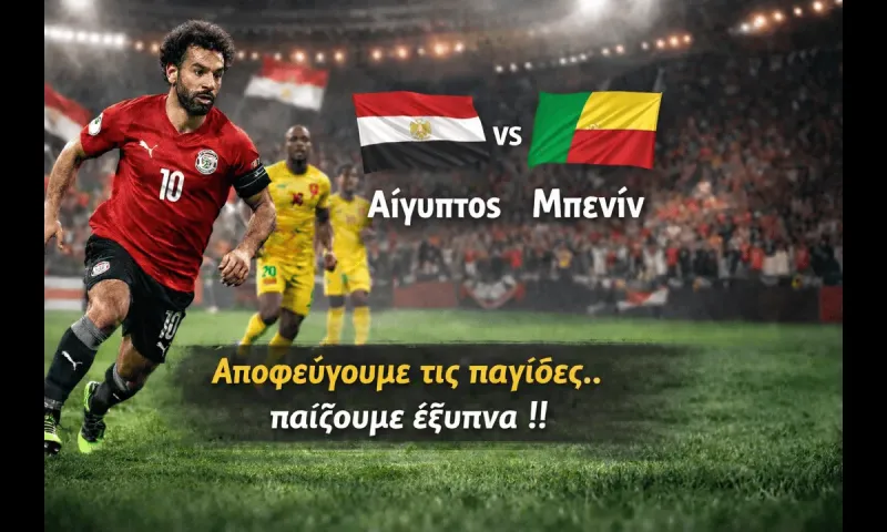 Αίγυπτος - Μπενίν 05/01 - ΠΡΟΓΝΩΣΤΙΚΑ: Προσοχή στις παγίδες, εύκολη λύση για τους υπομονετικούς.