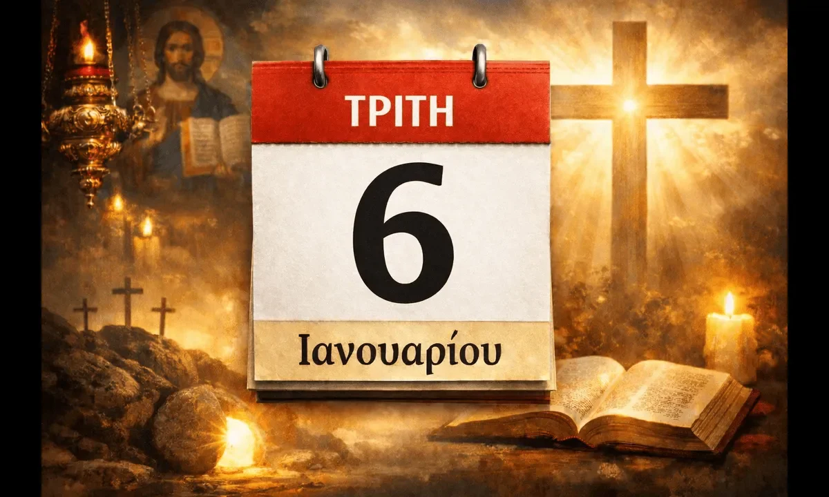 Η σημερινή μνήμη τιμά την Αγία Θεοφάνεια και πλήθος οσίων και μαρτύρων, καλώντας μας σε πίστη, ταπεινότητα, προσευχή και πνευματική εγρήγορση.
