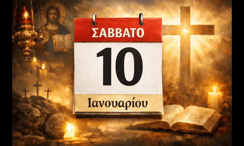 Σάββατο 10 Ιανουαρίου: Ποιοι γιορτάζουν σήμερα