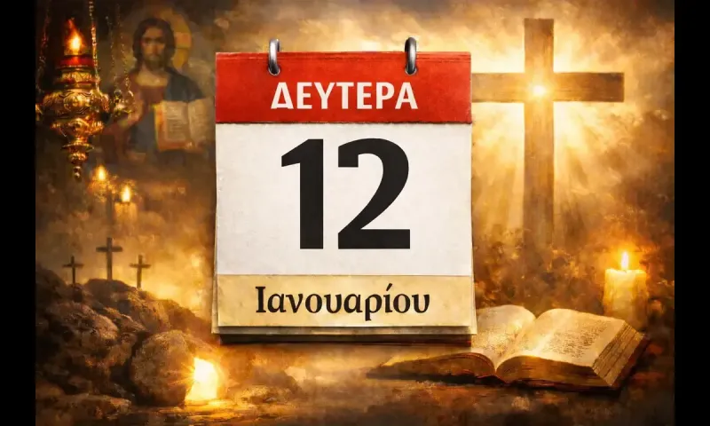 Δευτέρα 12 Ιανουαρίου: Ποιοι γιορτάζουν σήμερα