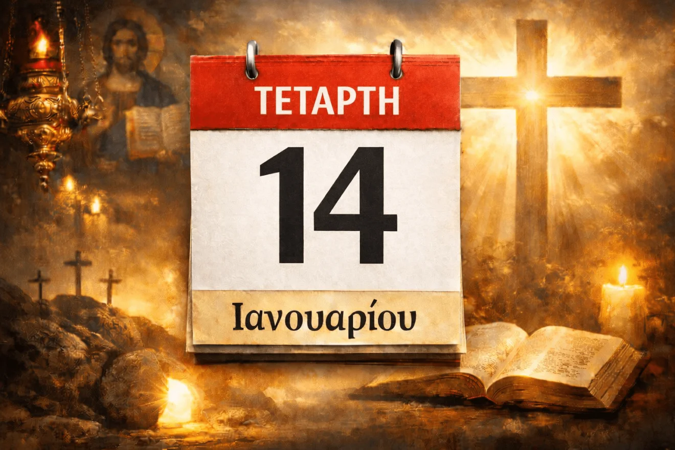 Η Εκκλησία τιμά σήμερα Αγίους και Οσίους, μάρτυρες πίστης και ασκητές, με ξεχωριστή μνήμη στην Αγία Νίνα και τους Πατέρες Σινά Ραϊθώ.