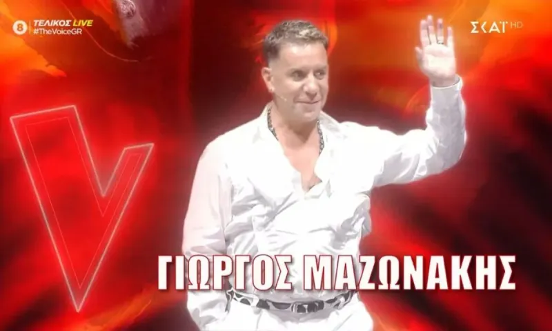 Μαζωνάκης – ΣΚΑΪ: Πάγωσε το νέο project μετά το The Voice – Τι αποφασίστηκε στο παρασκήνιο