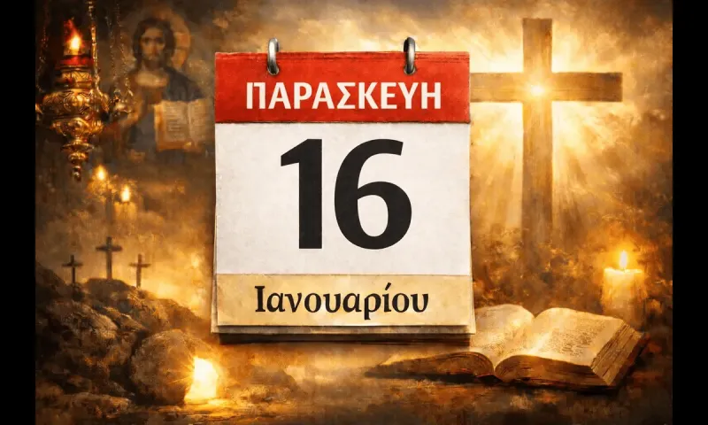 Παρασκευή 16 Ιανουαρίου: Ποιοι γιορτάζουν σήμερα