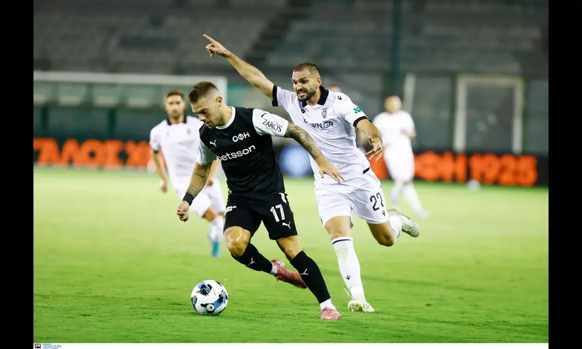 ΠΑΟΚ - ΟΦΗ στη Super League, με ένταση, ρυθμό και μονομαχίες, σε παιχνίδι που απαιτεί συγκέντρωση και σωστή διαχείριση.
