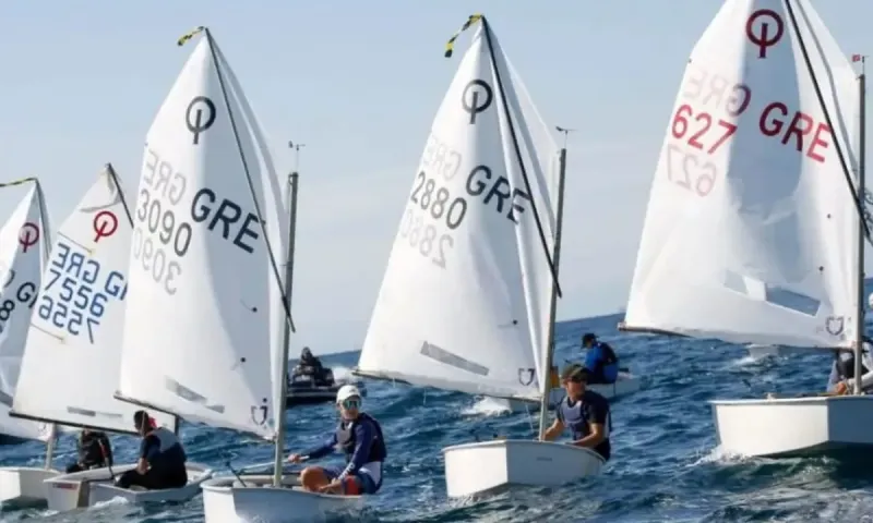 Φινάλε στο open περιφερειακό πρωτάθλημα Αθηνών της κατηγορίας Οπτιμιστ
