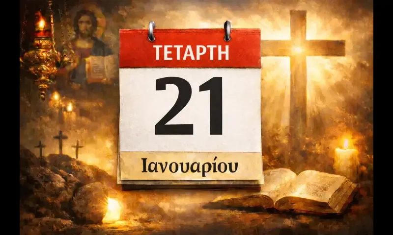 Τετάρτη 21 Ιανουαρίου: Ποιοι γιορτάζουν σήμερα