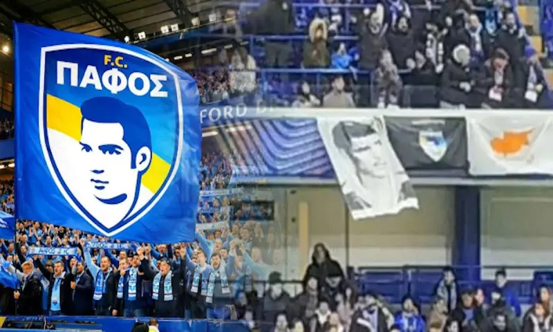 Ντροπιαστική κίνηση της UEFA: Κατέβασε πανό με τον Κύπριο αγωνιστή Παλληκαρίδη που η Πάφος έχει στο σήμα της