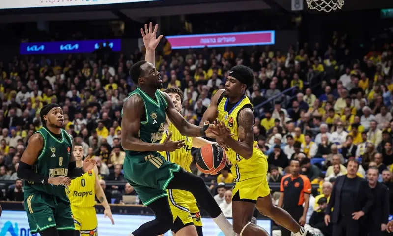 Μακάμπι - Παναθηναϊκός 75-71: Δράμα στο Τελ Αβίβ - Μοιραίοι Σλούκας και Γκραντ