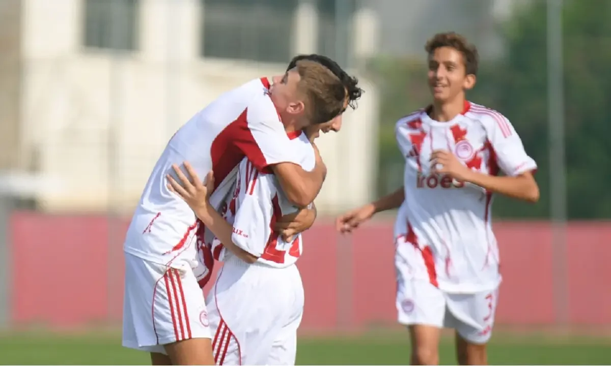 Ολυμπιακός Κ15: Πέρασε με 0-3 από Βόλο